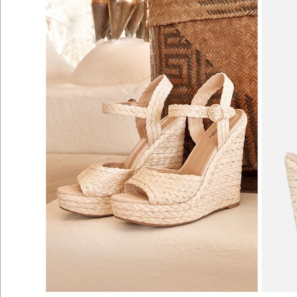Tan wedges